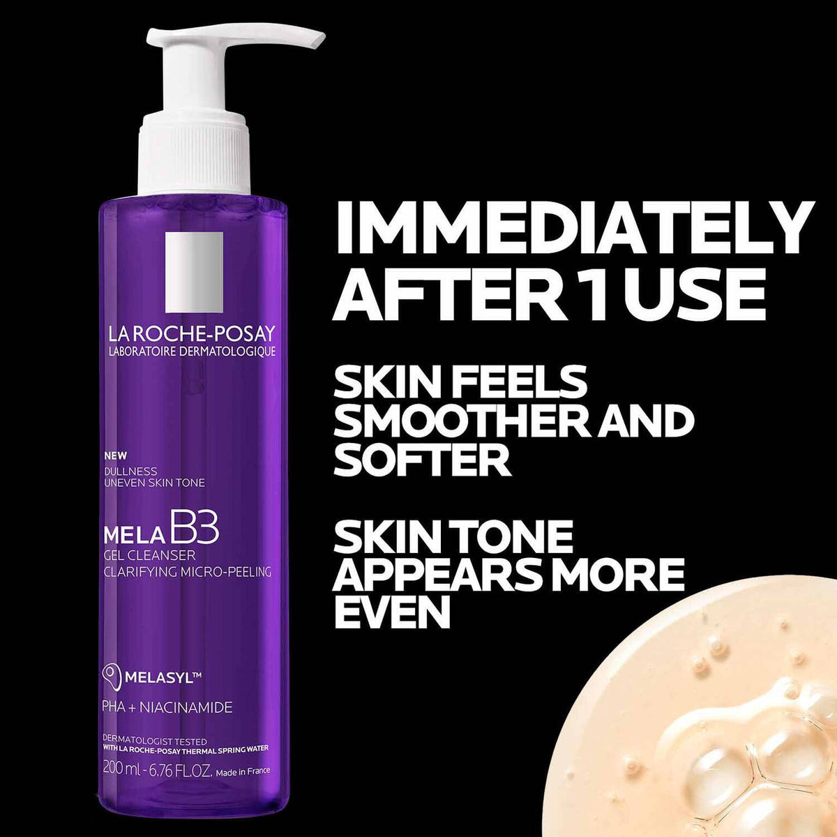 mela-b3-facial-gel-cleanser-with-melasyltm-niacinamide-d7 4_LaRochePosay-Product-MelaB3-MelaB3Cleanser-200ml-03337875890069-Benefits.jpg