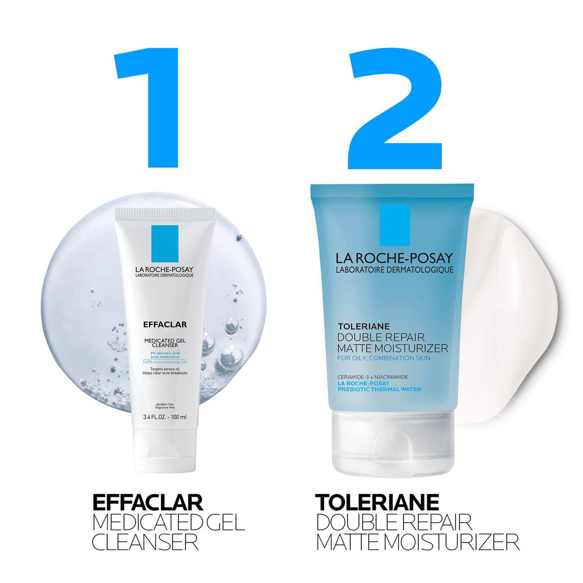 effaclar-medicated-acne-cleanser-and-toleriane-double-repair-matte-moisutrizer-travel-set-h9 AmazonSet-EffaclarMedCleanser100ml-TolerianeMatteMoisturizer_routine.jpg
