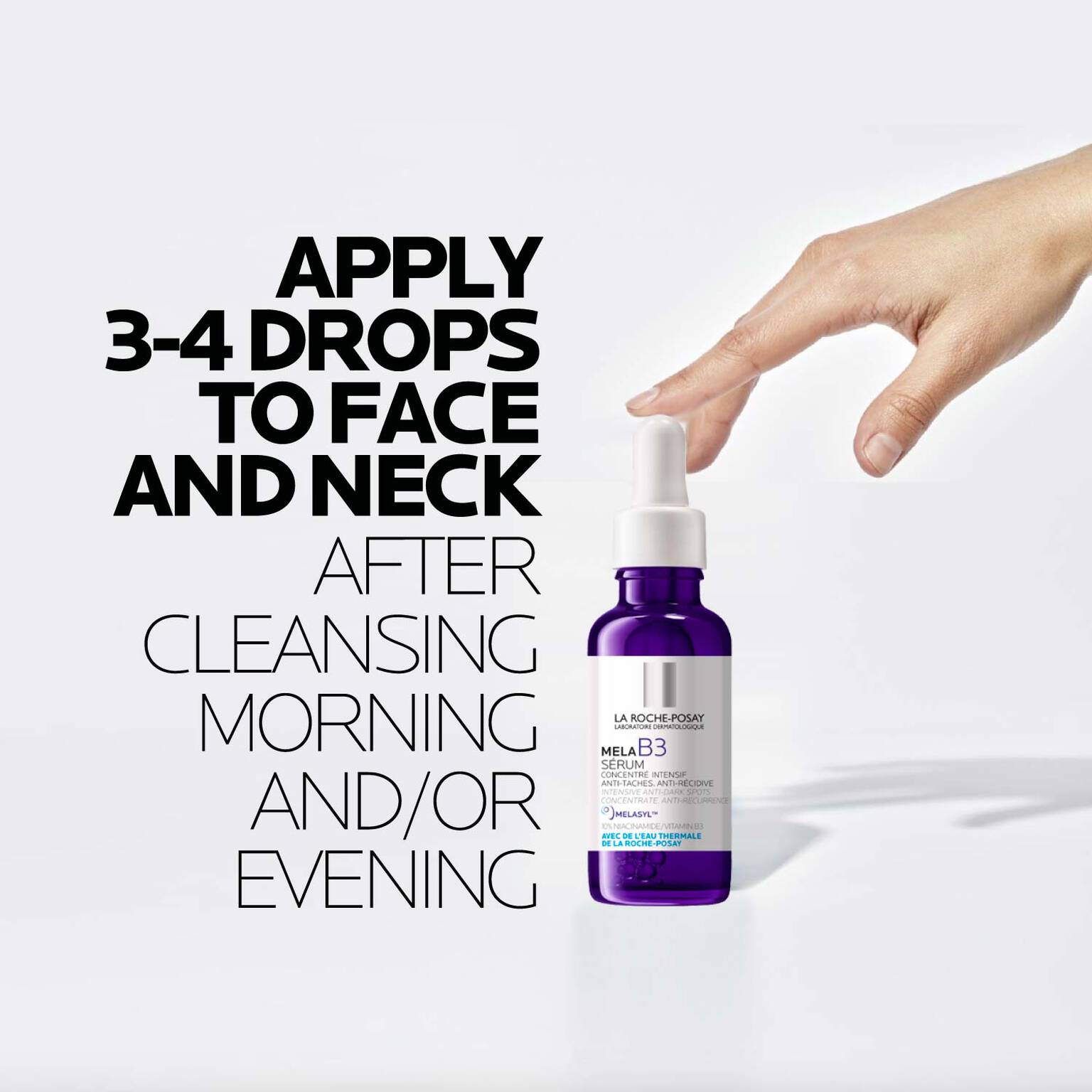 mela-b3-dark-spot-serum-with-melasyltm-niacinamide-f6 LaRochePosay-Product-MelaB3-MelaB3Serum-30ml-03337875890021-HowTo-REV.jpg